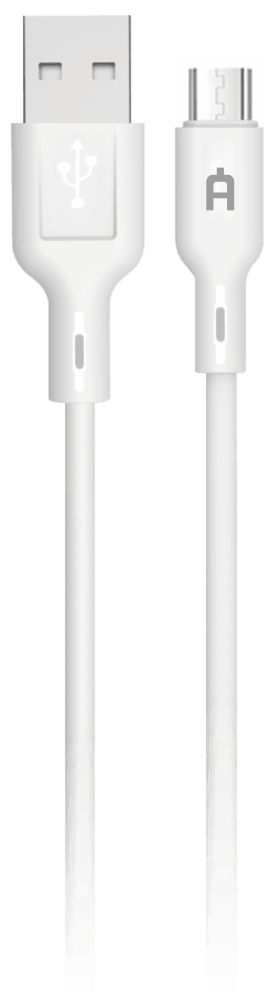 Кабель Alteracs USB-Micro USB S01-AM White